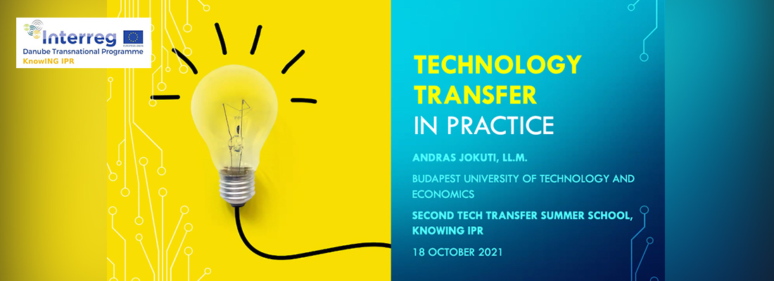 Image for TechTransfer Summer School training as part of the KnowING IPR project