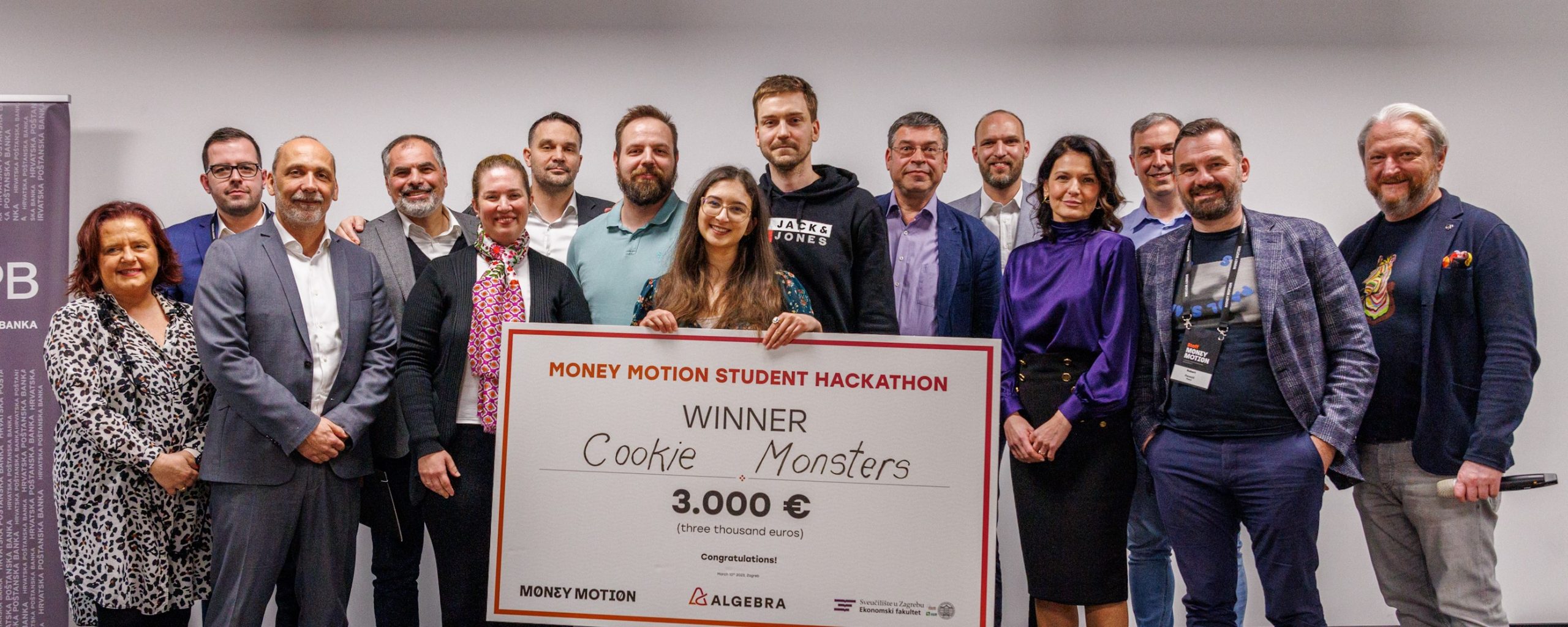 Image for First Money Motion Student Hackathon takes place at Algebra!