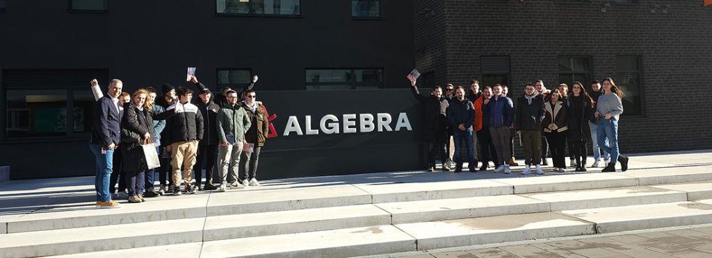 Image for Students from Slovenia visit Algebra