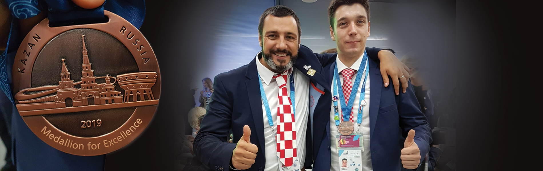 Image for Student Josip Stanešić 12. je sistemaš svijeta i dobitnik medalje izvrsnosti na natjecanju WorldSkills Kazan 2019.
