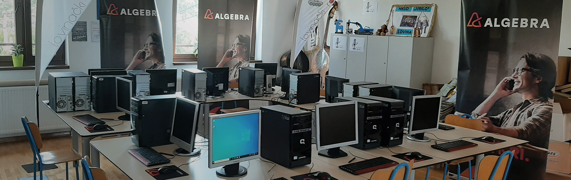 Image for Algebra donirala računala Kuturno-informativnom centru Lovinac