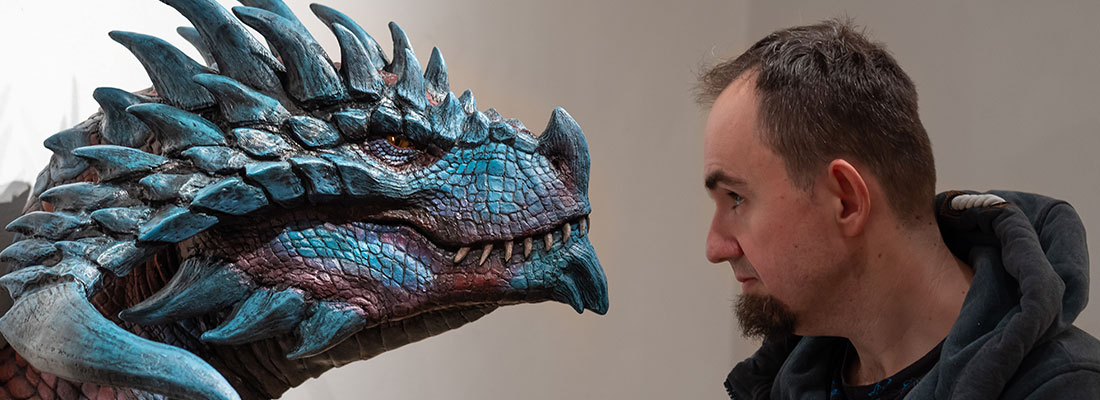 Image for “Here be Dragons” exhibition opened to the public
