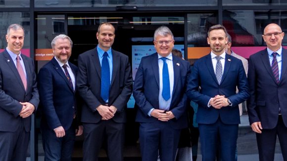 European Commissioner for Jobs and Social Rights, Nicolas Schmit, visited Algebra University College campus